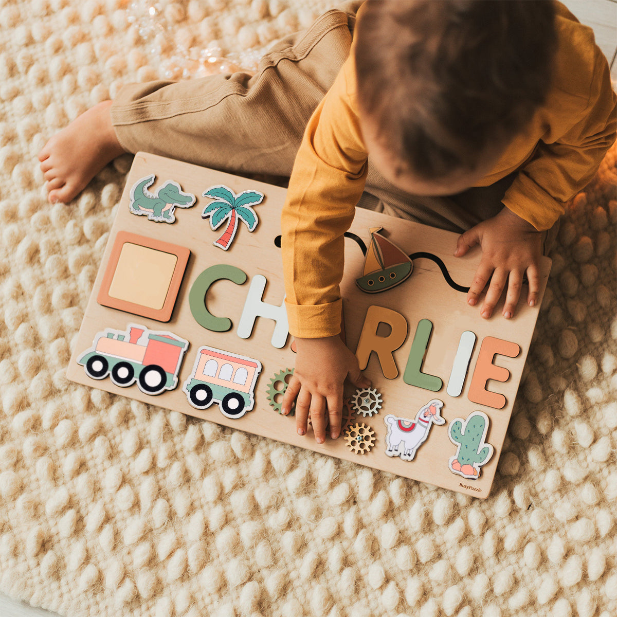 Quebra-Cabeça Educacional - Personalizado com o Nome