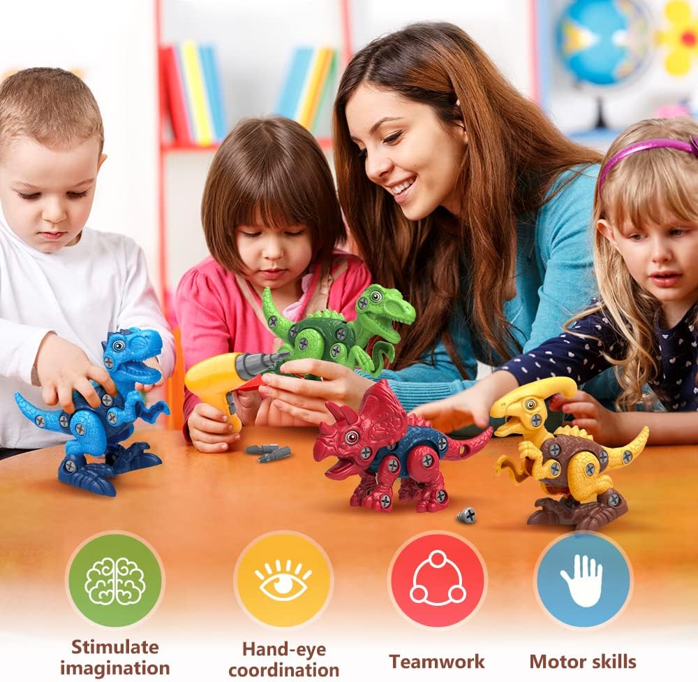Brightblocks™ - Dinosaur STEM  Building Toy Set