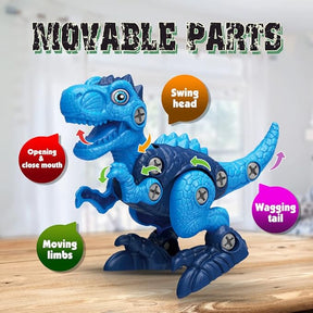 Brightblocks™ - Dinosaur STEM  Building Toy Set