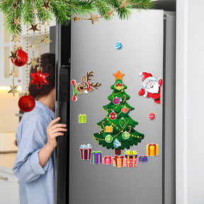 🌟 Árvore de Natal Magnética – Transforme sua Geladeira em um Cantinho Mágico!