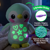 Pelúcia Mágica que Brilha no Escuro + Caneta de Luz | Crescimento Criativo