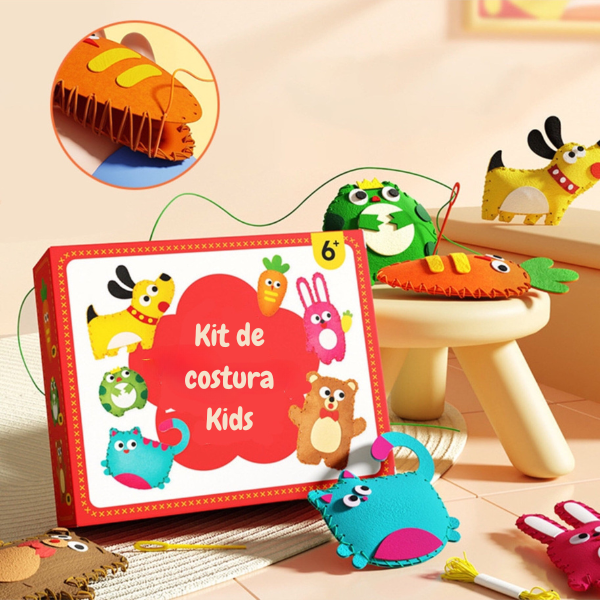 Kit de Costura Mágica Montessori - Costurart-Kids