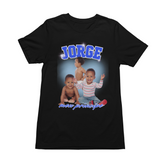Camiseta Adulto Personalizada Com Foto - Meu Príncipe